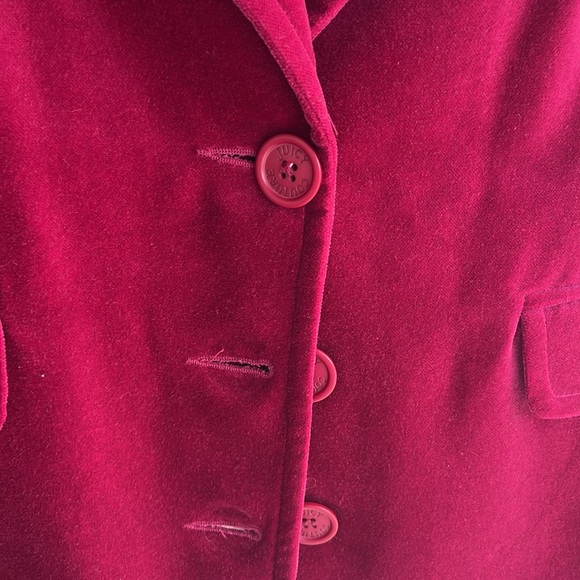 Juicy Couture original made in USA hot pink velvet jacket Perfect condition - Picture 5 of 9